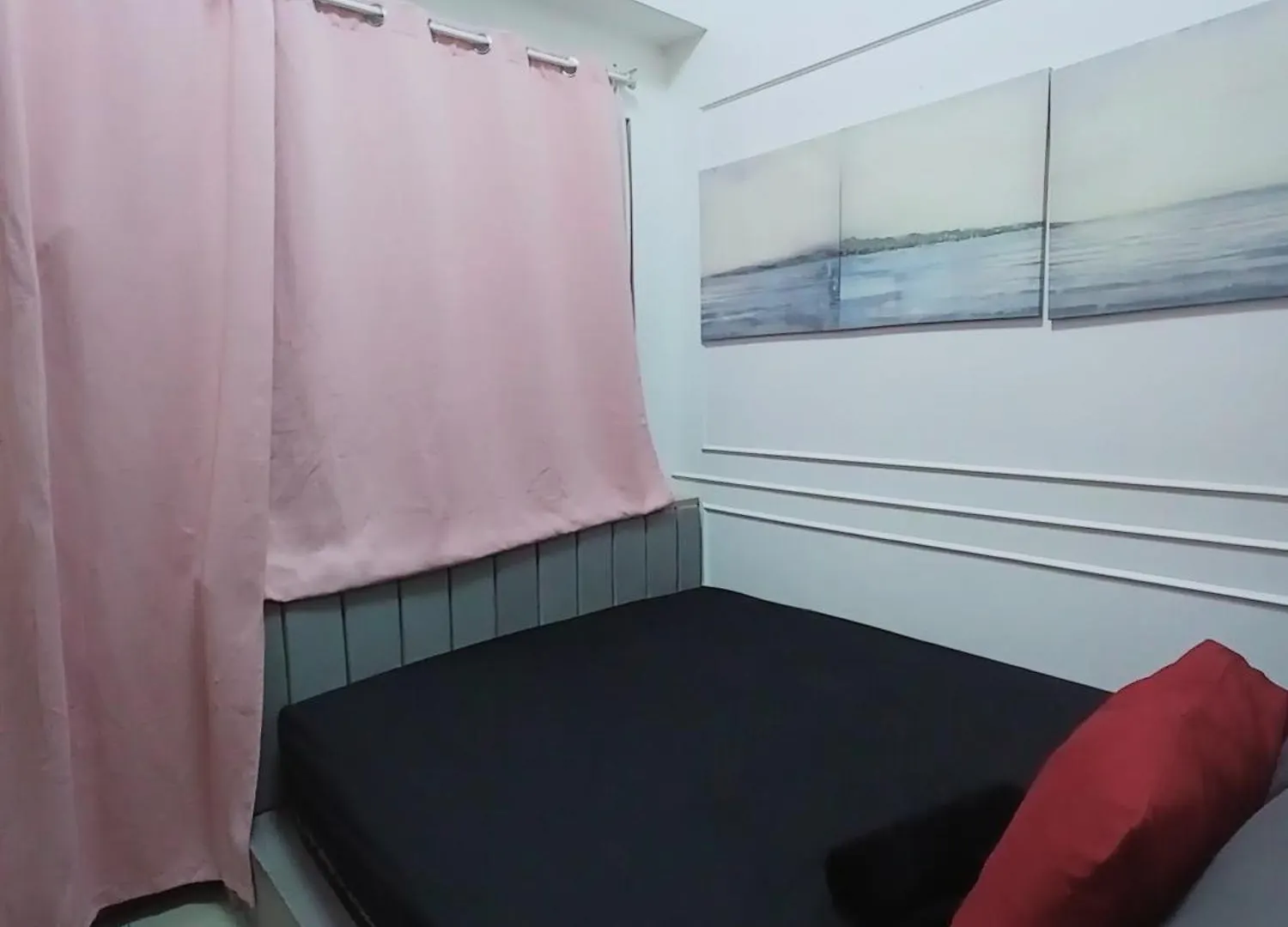 Apartment Shore Residence Tower D Moa Ecom View Cozy Bedroom Manila Philippines