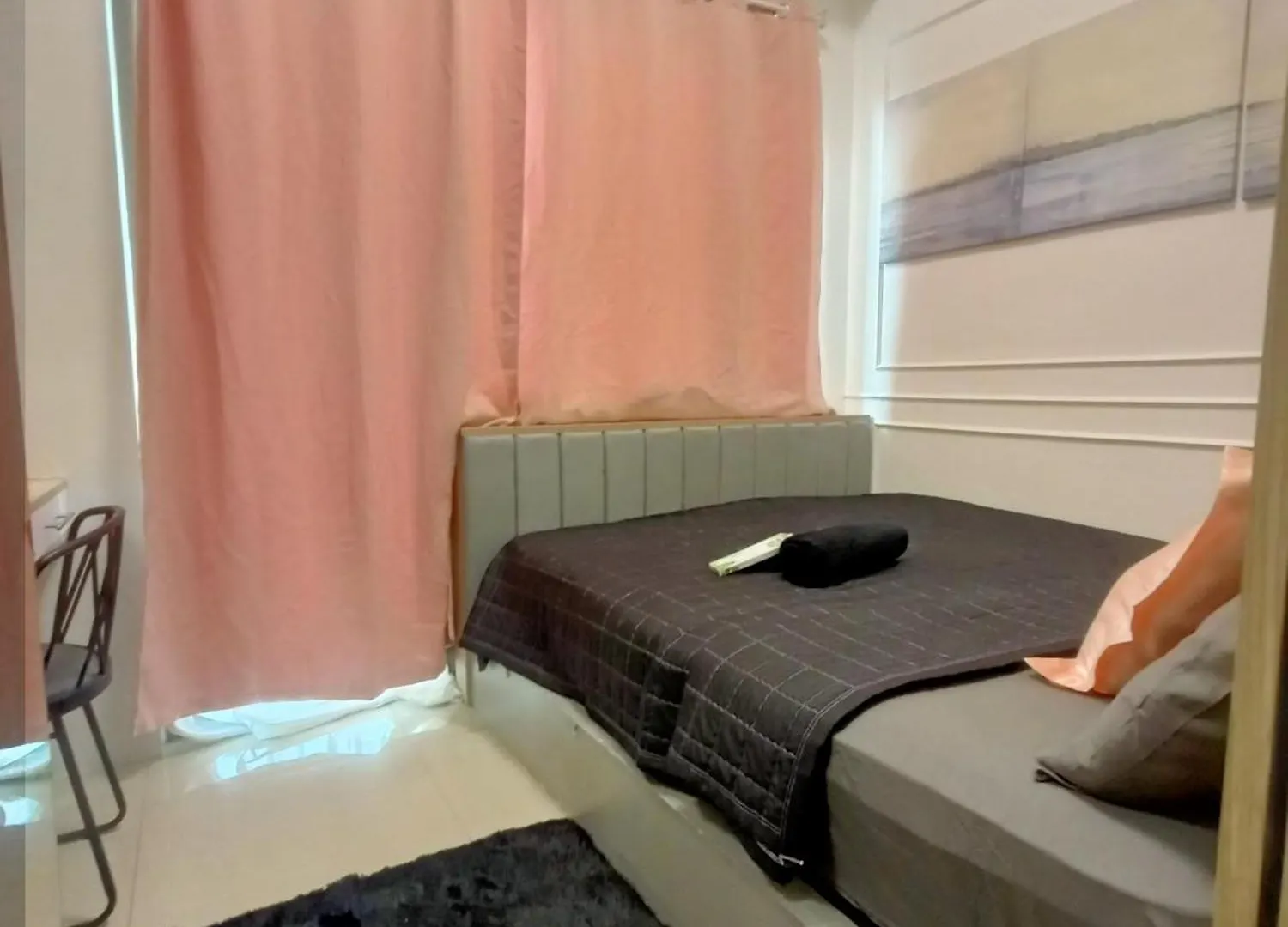 アパート Shore Residence Tower D Moa Ecom View Cozy Bedroom マニラ市